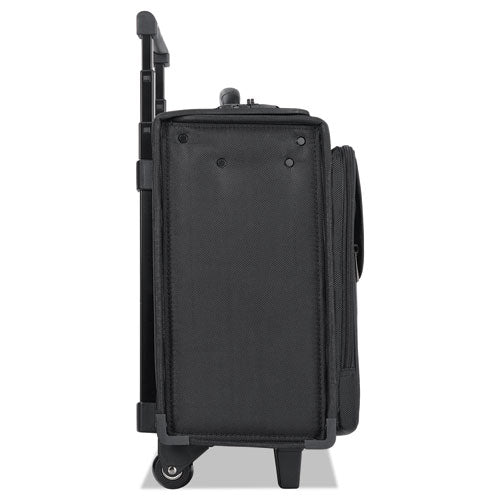Image of Solo Classic Rolling Catalog Case, Fits Devices Up to 17.3", Polyester, 18 x 7 x 14, Black