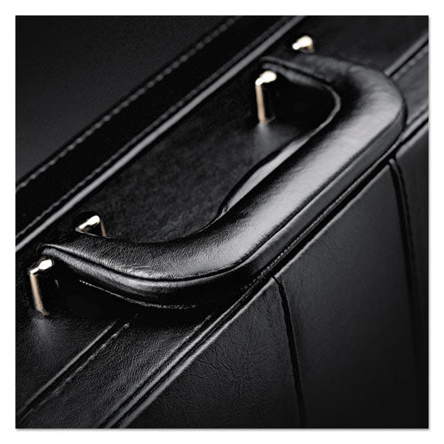 Image of Solo Classic Attache, Vinyl, 12.5 x 4 x 17.5, Black