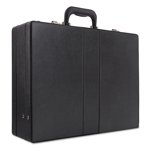 Image of Solo Classic Attache, Vinyl, 12.5 x 4 x 17.5, Black