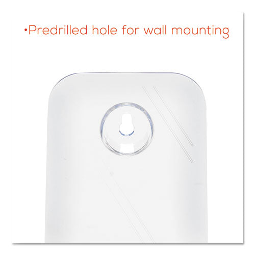 Image of deflecto® Docuholder For Countertop/wall-Mount, Leaflet Size, 4.25w X 3.25d X 7.75h, Clear