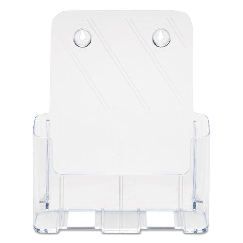 Image of deflecto® Docuholder For Countertop/wall-Mount, Magazine, 9.25w X 3.75d X 10.75h, Clear