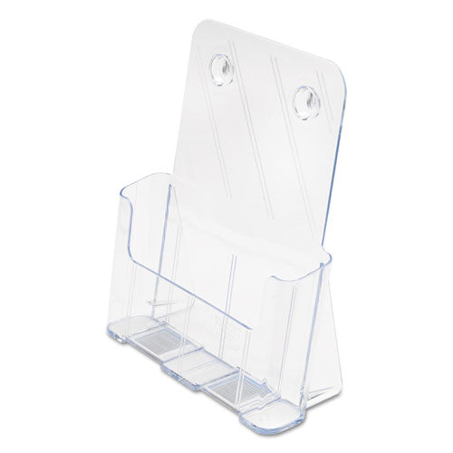 Image of deflecto® Docuholder For Countertop/wall-Mount, Magazine, 9.25w X 3.75d X 10.75h, Clear