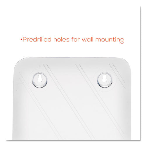 Image of deflecto® Docuholder For Countertop/wall-Mount, Magazine, 9.25w X 3.75d X 10.75h, Clear