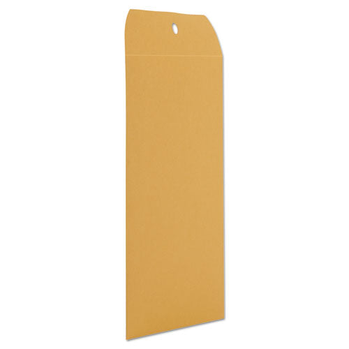 Image of Universal® Kraft Clasp Envelope, #55, Square Flap, Clasp/Gummed Closure, 6 x 9, Brown Kraft, 100/Box