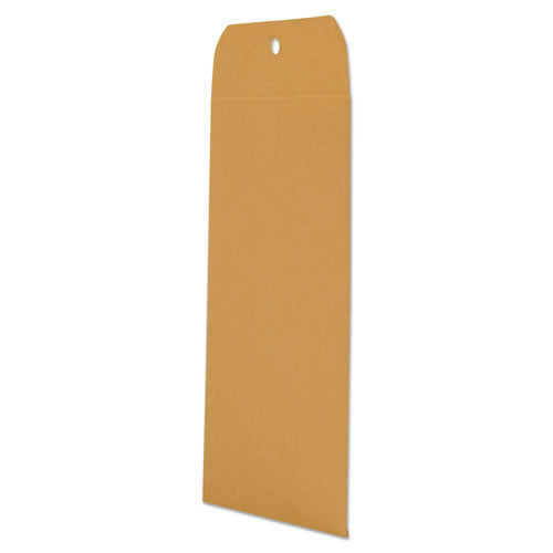 Image of Universal® Kraft Clasp Envelope, #63, Square Flap, Clasp/gummed Closure, 6.5 X 9.5, Brown Kraft, 100/box