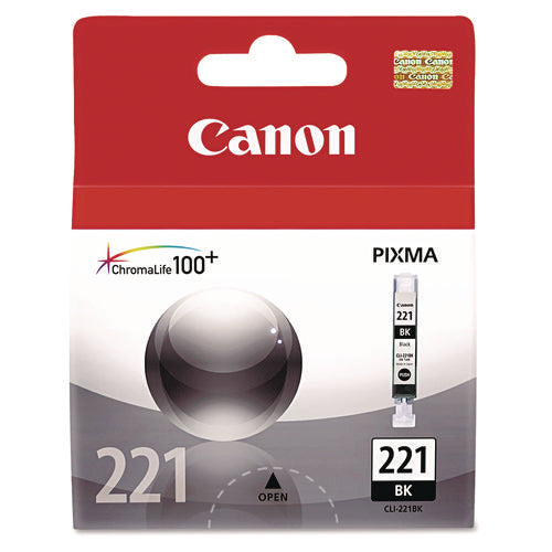 Image of Canon® 2946b001 (cli-221) Ink, Black