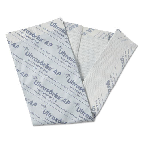 Image of Medline Ultrasorbs Ap Underpads, 31" X 36", White, 10/pack, 4 Pack/carton