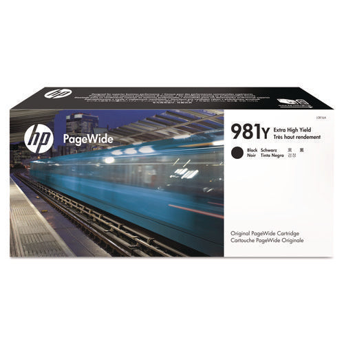 Image of HP HP 981y, (l0r16a) Extra High-Yield Black Original Pagewide Cartridge