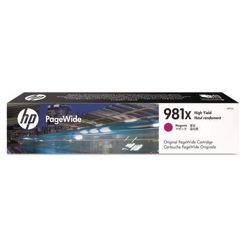 Image of HP HP 981x, (l0r10a) High-Yield Magenta Original Pagewide Cartridge