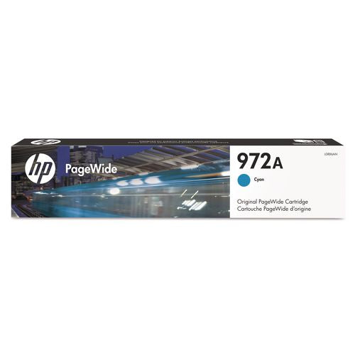 Image of HP HP 972a, (l0r86an) Cyan Original Pagewide Cartridge