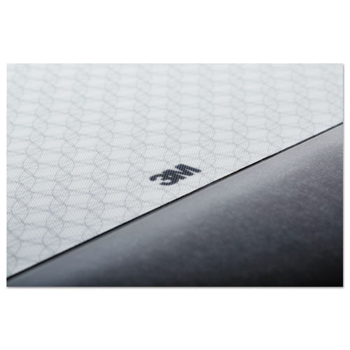 Image of 3M Mouse Pad with Precise Mousing Surface and Gel Wrist Rest, 8.5 x 9, Gray/Black
