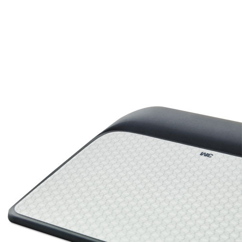 Image of 3M Mouse Pad with Precise Mousing Surface and Gel Wrist Rest, 8.5 x 9, Gray/Black