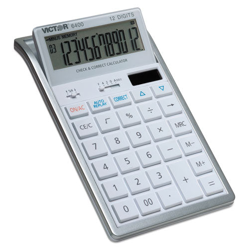 Image of Victor® 6400 Desktop Calculator, 12-Digit Lcd