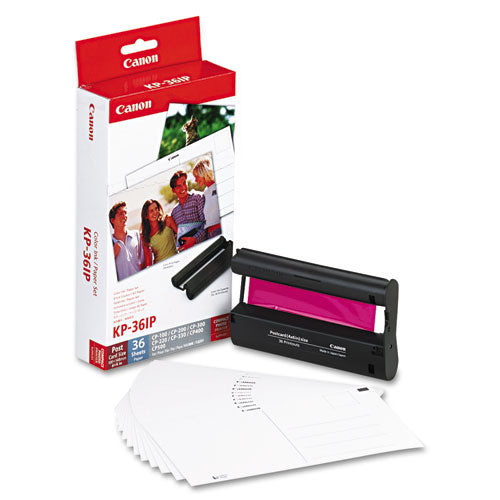 Image of Canon® 7737a001 (kp-36ip) Ink/paper Combo, Tri-Color