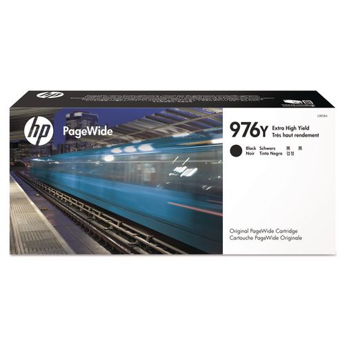 Image of HP HP 976y, (l0r08a) Extra High-Yield Black Original Pagewide Cartridge