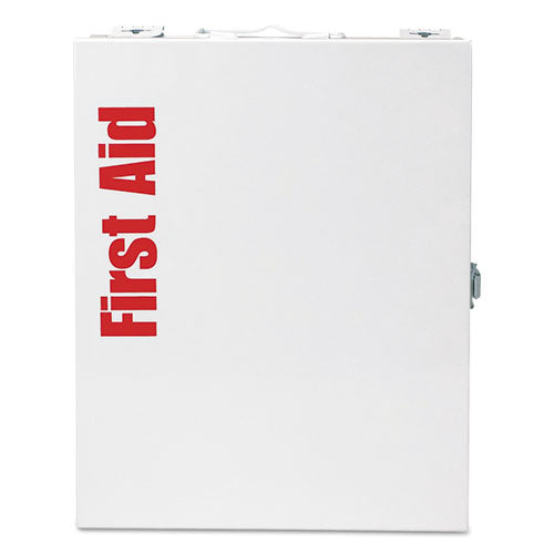 Image of First Aid Only SmartCompliance General Business First Aid Station, No Meds, 25 People, 94 Pieces, Metal Case