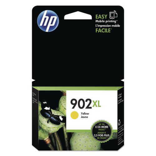Image of HP HP 902xl, (t6m10an) High-Yield Yellow Original Ink Cartridge