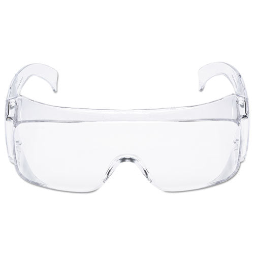 Image of 3M Tour Guard V Safety Glasses, One Size Fits Most, Clear Frame/lens, 20/box