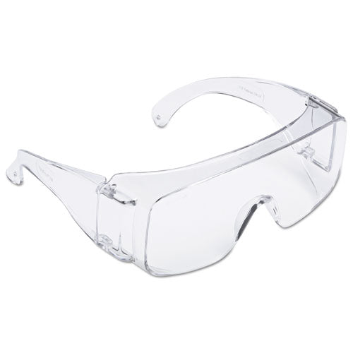 Image of 3M Tour Guard V Safety Glasses, One Size Fits Most, Clear Frame/lens, 20/box
