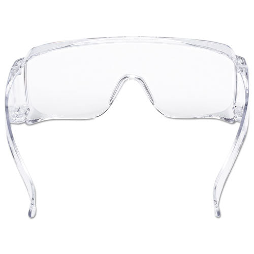 Image of 3M Tour Guard V Safety Glasses, One Size Fits Most, Clear Frame/lens, 20/box