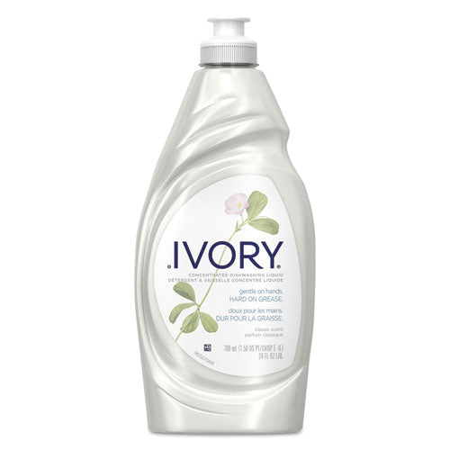 Image of Ivory® Dish Detergent, Classic Scent, 24 Oz Bottle, 10/carton