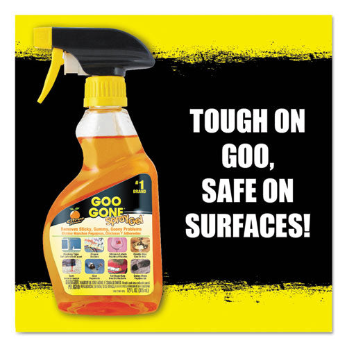 Image of Goo Gone® Spray Gel Cleaner, Citrus Scent, 12 Oz Spray Bottle