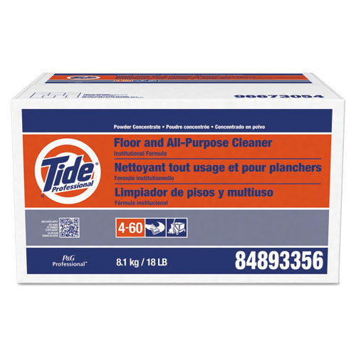 Image of Tide® Professional Floor And All-Purpose Cleaner, 18 Lb Box