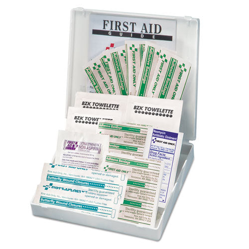 Image of First Aid Only All-Purpose First Aid Kit, 21 Pieces, 4.75 X 3, Plastic Case