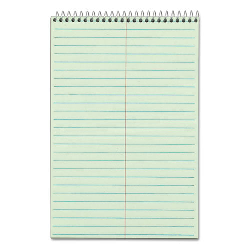 Image of TOPS Gregg Steno Pads, Gregg Rule, 80 Green-Tint 6 X 9 Sheets