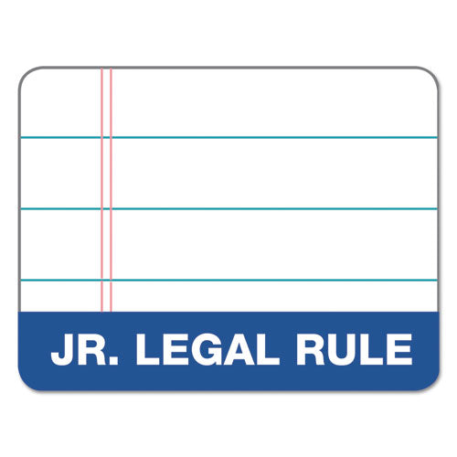 Image of TOPS Docket Ruled Perforated Pads, Narrow Rule, 50 White 5 X 8 Sheets, 6/pack