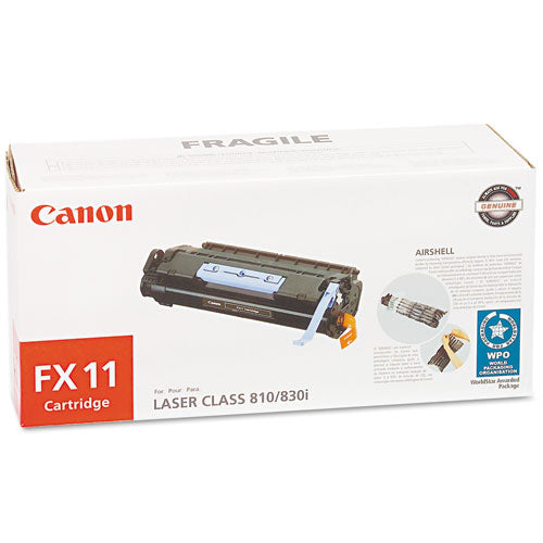 Image of Canon® 1153b001aa (fx-11) Toner, 4,500 Page-Yield, Black