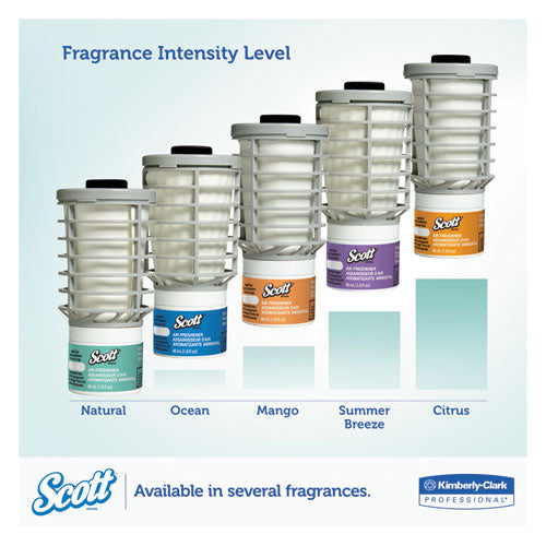 Image of Scott® Essential Continuous Air Freshener Refill, Summer Fresh, 48 Ml Cartridge, 6/carton
