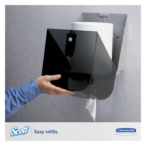 Image of Scott® Essential Center-Pull Towels, Absorbency Pockets, 2-Ply, 8 x 15, White, 500/Roll, 4 Rolls/Carton