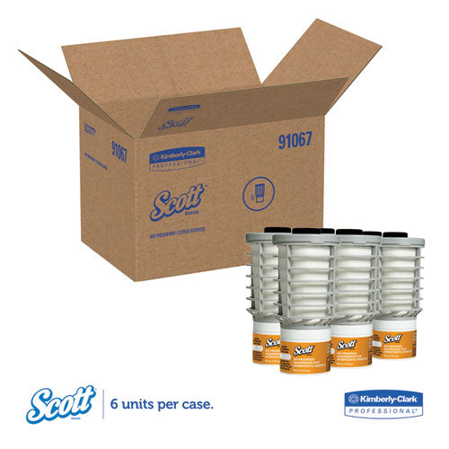 Image of Scott® Essential Continuous Air Freshener Refill, Citrus, 48 Ml Cartridge, 6/carton