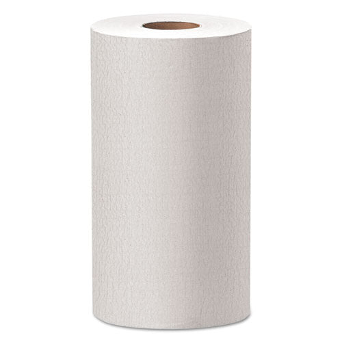 Image of WypAll® General Clean X60 Cloths, Small Roll, 13.5 x 19.6, White, 130/Roll, 6 Rolls/Carton