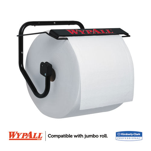 Image of WypAll® Jumbo Roll Dispenser, 16.8 X 8.8 X 10.8, Black