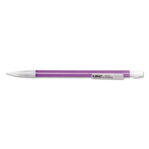 Image of BIC® Xtra-Sparkle Mechanical Pencil Value Pack, 0.7 mm, HB (#2), Black Lead, Assorted Barrel Colors, 24/Pack