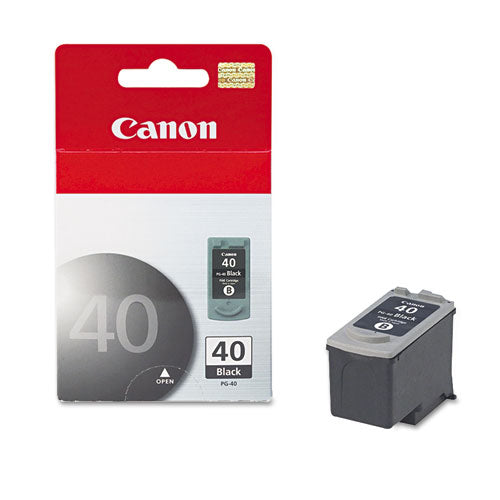 Image of Canon® 0615b002 (pg-40) Ink, 195 Page-Yield, Black