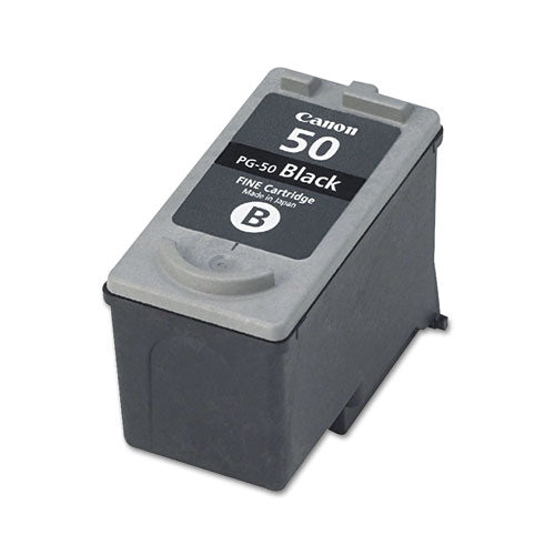 Image of Canon® 0616b002 (pg-50) High-Yield Ink, 300 Page-Yield, Black
