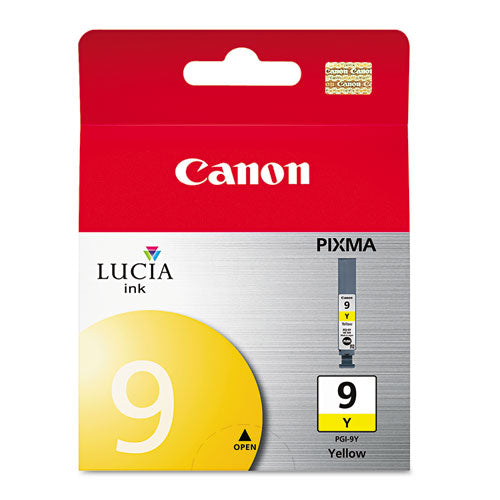 Image of Canon® 1037b002 (pgi-9) Lucia Ink, Yellow