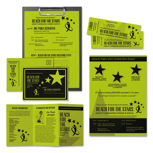 Image of Astrobrights® Color Cardstock, 65 lb Cover Weight, 8.5 x 11, Terra Green, 250/Pack