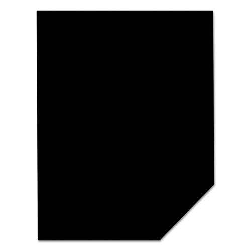 Image of Astrobrights® Color Paper, 24 lb Bond Weight, 8.5 x 11, Eclipse Black, 500/Ream