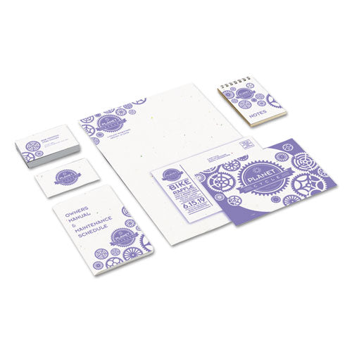 Image of Astrobrights® Color Cardstock, 65 lb Cover Weight, 8.5 x 11, Stardust Flecked White, 250/Pack