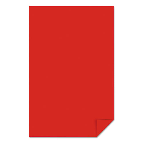 Image of Astrobrights® Color Paper, 24 lb Bond Weight, 11 x 17, Re-Entry Red, 500/Ream