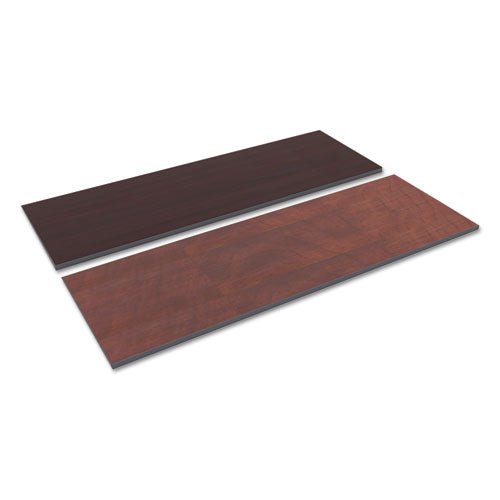 Image of Alera® Reversible Laminate Table Top, Rectangular, 71.5w X 23.63,medium Cherry/mahogany