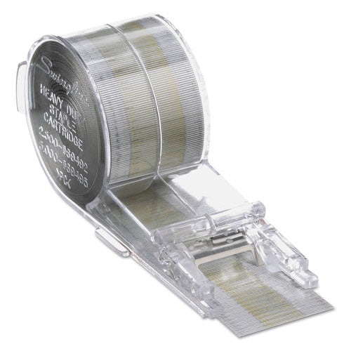 Image of Swingline® Cartridge Staples, 0.38" Leg, 0.5" Crown, Steel, 5,000/box