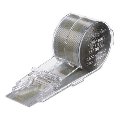 Image of Swingline® Cartridge Staples, 0.38" Leg, 0.5" Crown, Steel, 5,000/box