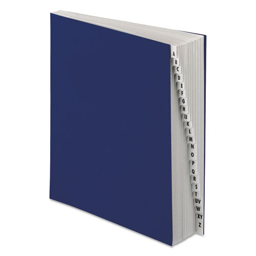 Image of Pendaflex® Expanding Desk File, 20 Dividers, Alpha Index, Letter Size, Dark Blue Cover
