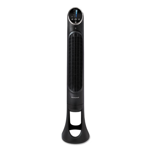 Image of Honeywell Quietset 8-Speed Whole-Room Tower Fan, 10w X 40h, Black