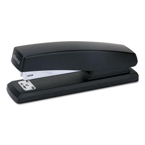 Image of Universal® Economy Full-Strip Stapler, 20-Sheet Capacity, Black